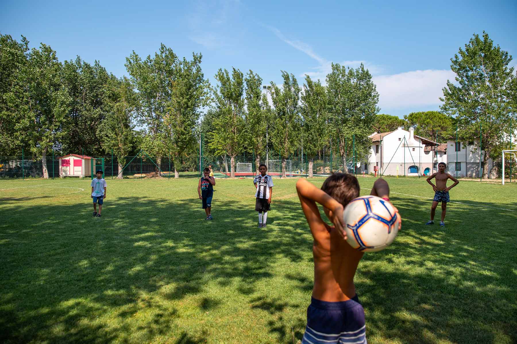 Campi sportivi per attività all'aperto